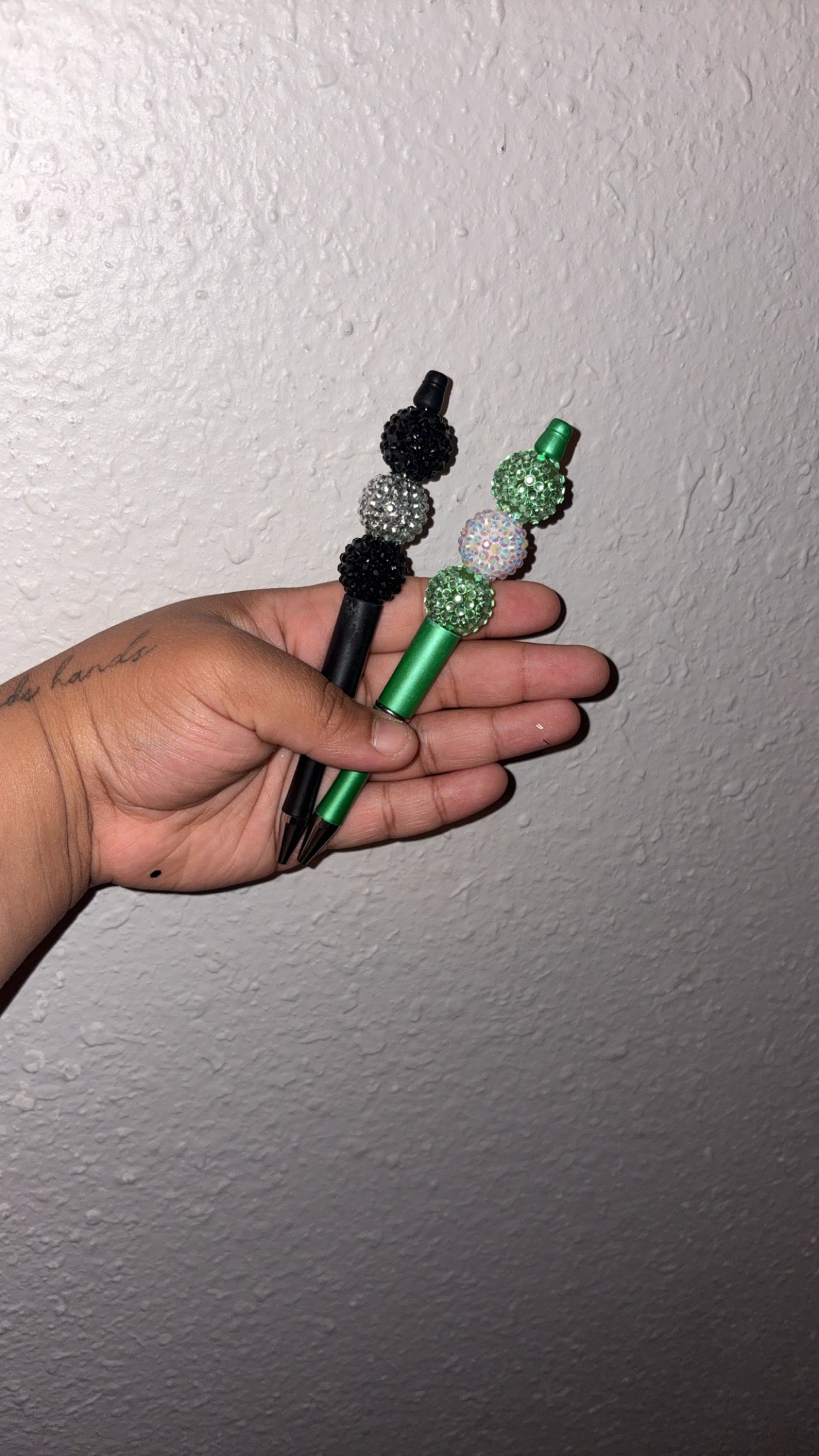 Jumbo beaded pens